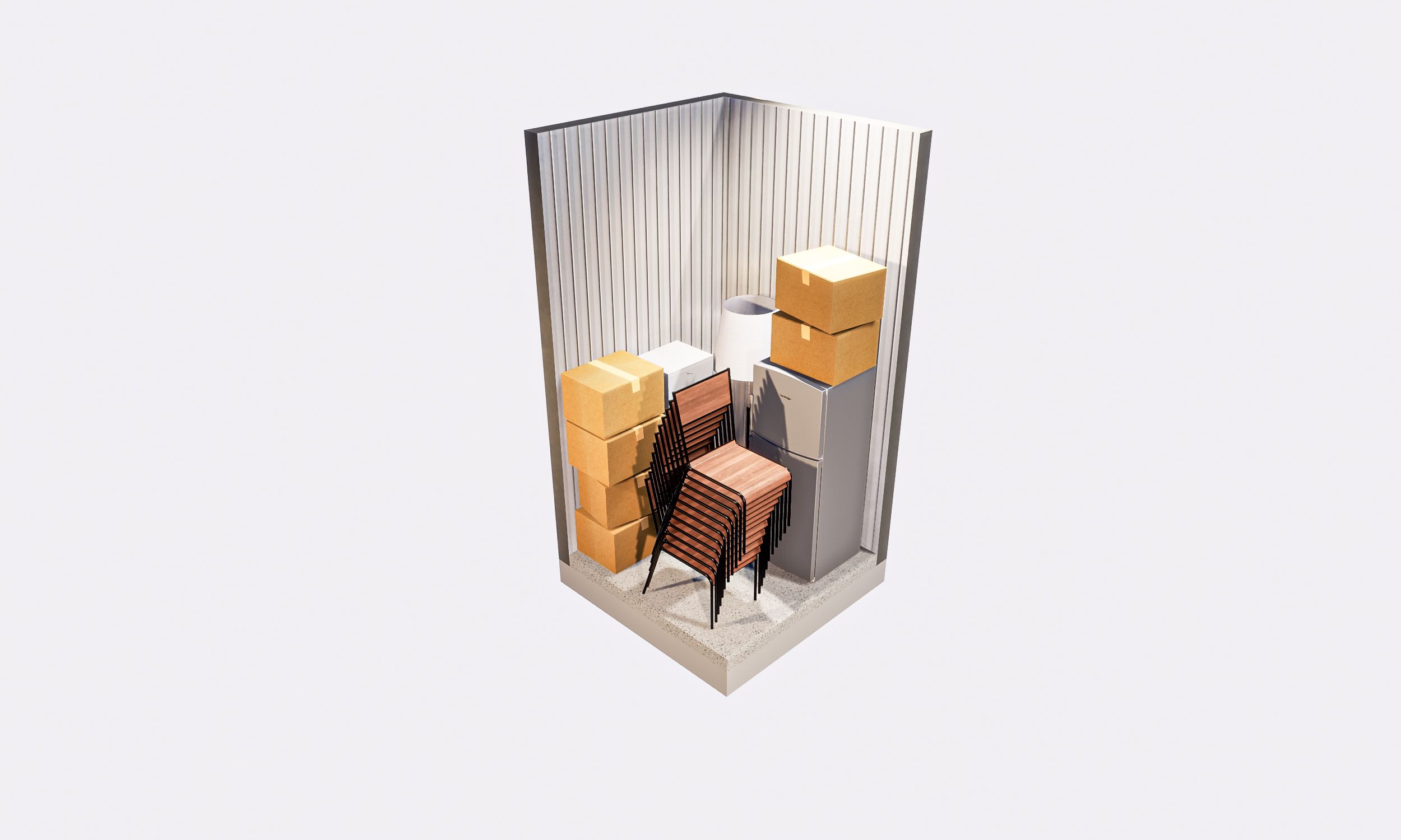 Self Storage Unit Size Estimator
